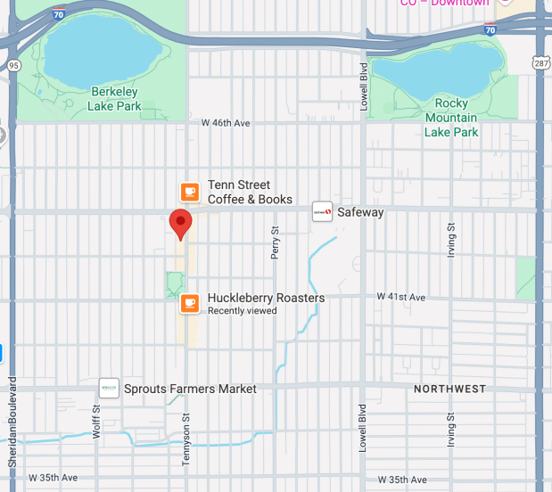 Denver Therapist in 80212 Tennyson Berkeley. Trauma counseling Denver.